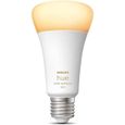 Philips Hue White Ambiance, ampoule LED connectée E27, Equivalent 100W, 1600 lumen, compatible Bluetooth-1