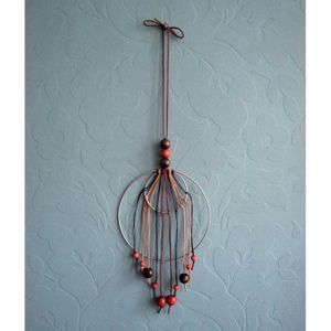 12 Bagues Attrape-rêves En Plastique Blanc - Ronde Couronne Florale 4cm - DIY