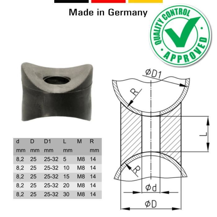 Entretoise En Acier - Diamètre 5mm - Référence R0032 - Neuf D'origine