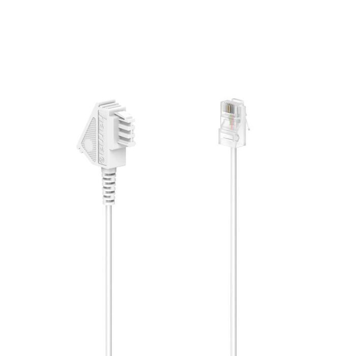 Câble de raccordement - HAMA - DSL - 6 m - 1x TAE F mâle - 1x RJ45 mâle ...