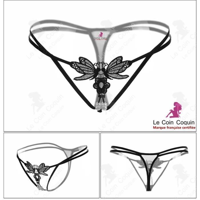 String sexy en dentelle Antigel Atelier Séduction
