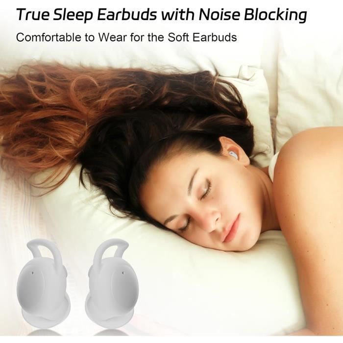Bandeau écouteurs Bluetooth Pour Dormir – Masque De Nuit Anti-bruit – Haut-parleurs Ultra-fins – Confortable Et Lavable - 2