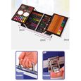 OLY MAGIC  - Kit Peinture Dessin Premium Deluxe - 145 pièces - Parfait pour les Enfants (>5ans), Débutants et Artistes - Rose-2