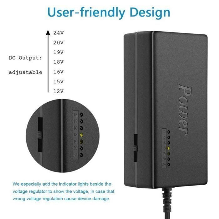 Chargeur universel USB type-c 65W pour ordinateur portable et voiture,adaptateur  d'alimentation pour Lenovo Hp Asus 5V 12V Quick Charge 3.0 pour adaptateur  de téléphone #B