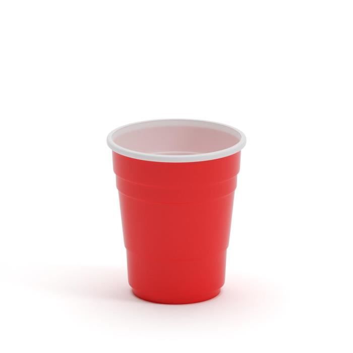 Federer ultimate beercup - beer pong - pack soirée red cups - shot