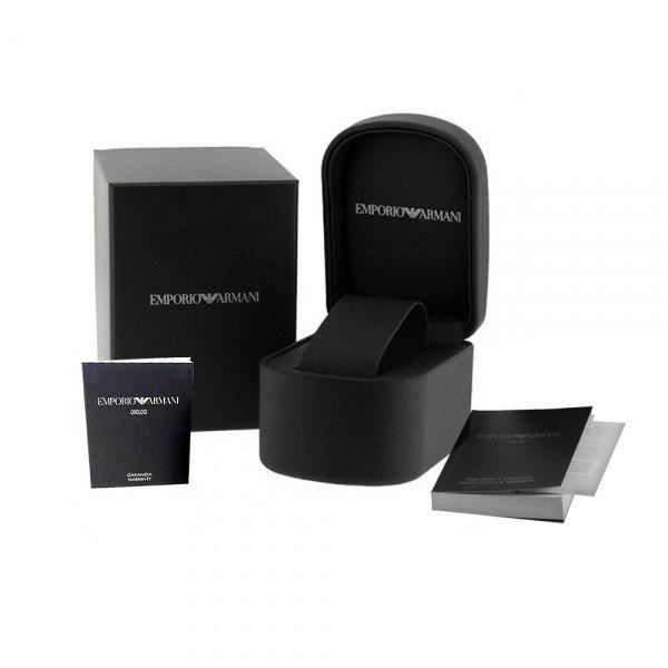 Montre Bracelet EMPORIO ARMANI Chronographe Sport Hommes de bande en silicone de cadran argent Montre AR5859 TGO59