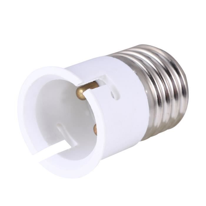3 pcs E27 à B22 Ampoule Base Adaptateur Vis Lampe Titulaire