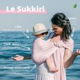 Porte-bébé Sling SUKKIRI Menthe - LUCKY FRANCE - Pour Bébé - Maille douce et respirante - Compact et léger-3