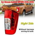 1 x Feu arrière gauche droit pour Nissan Navara NP300 2015-2019 Frontier 2018-2019 DROITE Di62020-3