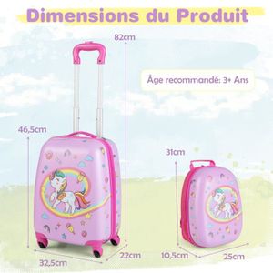 Valise La Licorne Cdiscount