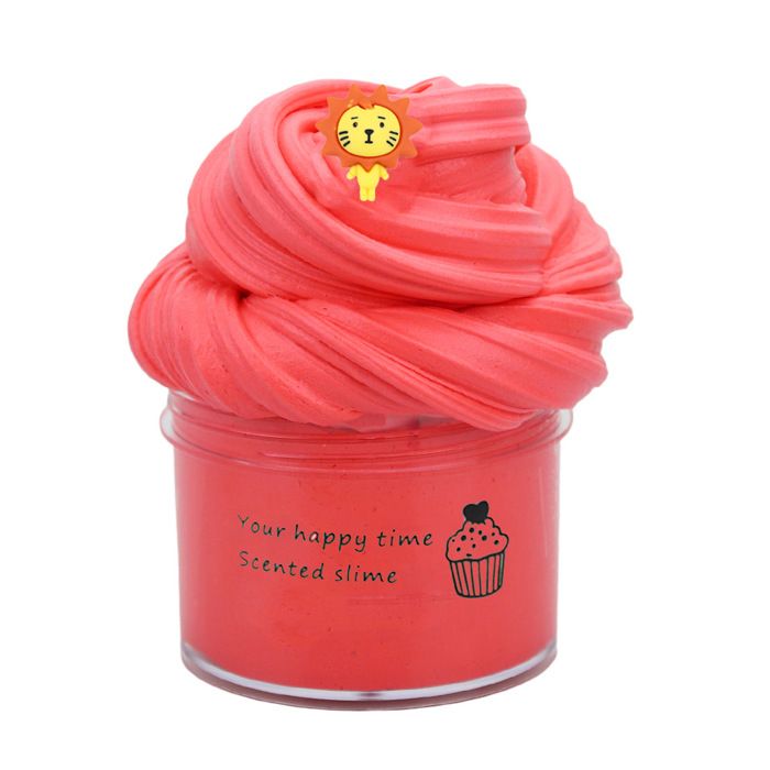 Paquet 6 Slimes Couleurs, Doux Non Collants, Jouets Anti-Stress Enfants, Kit Avec Accessoires