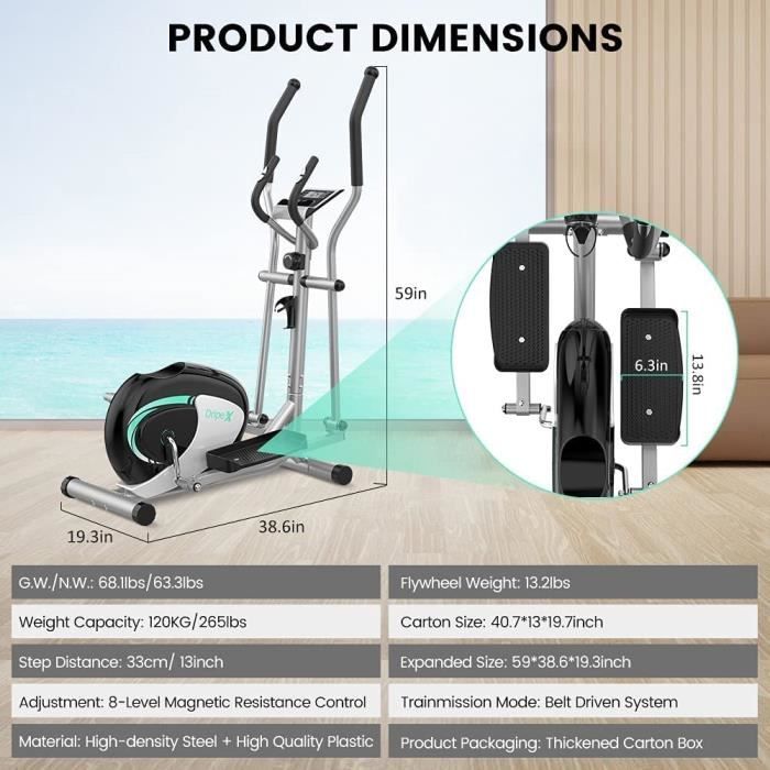 Elliptique cdiscount sales