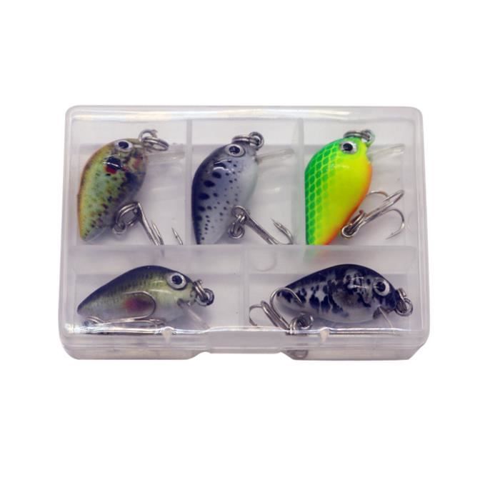 Lot De 6 Leurres De Pêche HENGJIA - Poisson Nageurs 15 Cm Pour Brochet, Perche, Bass