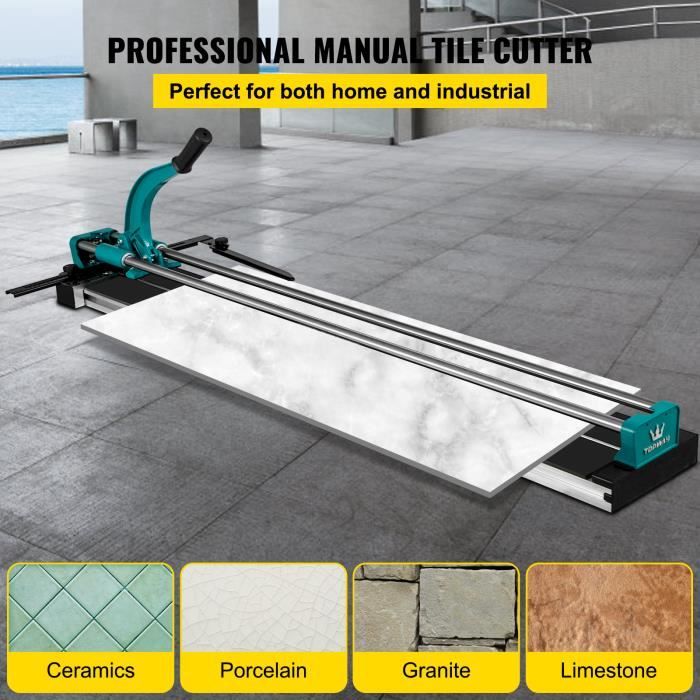 VEVOR Coupe Carrelage Manuel 1200 mm Coupe-Carreaux
