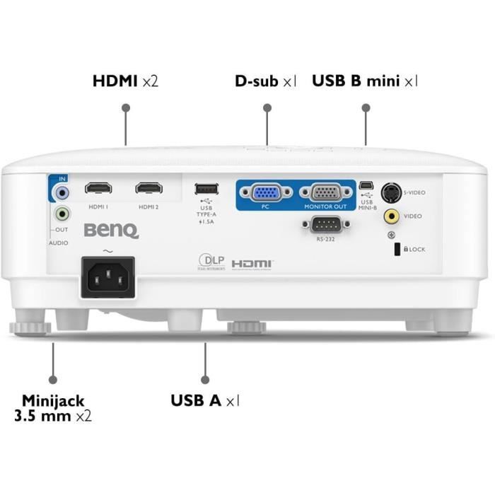 Projecteur pro - BENQ - MS560 - 4000AL SVGA mode SmartEco
