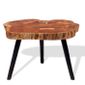 Homgeek Table Basse En Bois D Aulne Massif Style Industriel 55 60 X 40 Cm Achat Vente Table Basse Table Basse En Bois D Aulne Soldes Cdiscount
