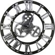 Horloge murale style industriel