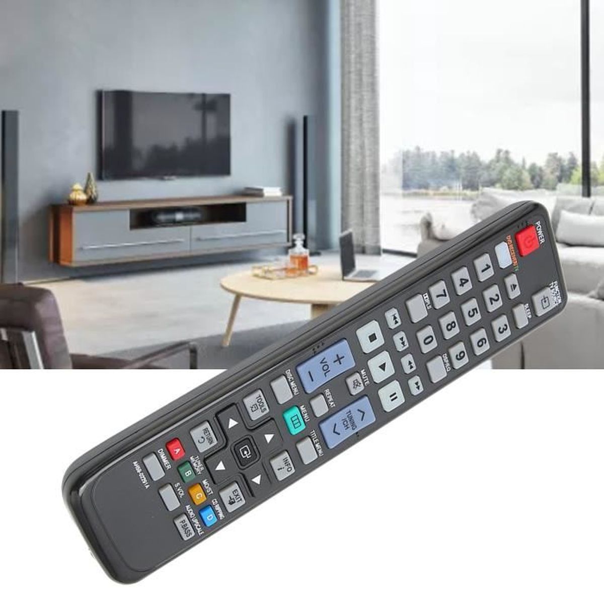 KOU Pour télécommande TV Samsung Télécommande pour AH59‑02291A HT‑C450 ...