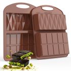 BALITTA 2 EN 1 Moule Silicone Tablette de Chocolat Profond Antiadhésifs, Moule Tablette Chocolat pour Chocolats de Dubai,Barres