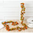 Fleurs artificielles en rotin automne - ECELEN - 2.2M - Rose - Décoration pour mariage, maison, hôtel et jardin