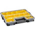 STANLEY EXPERT STANLEY FATMAX Organiseur Profondeur 64 mm 1-97-519 - 10 Compartiments Amovibles - Couvercle en Polycarbonate Incassable