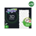 12x7 Lingettes Sèches 3D Clean Swiffer