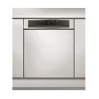 Lave-Vaisselle Intégrable WHIRLPOOL WBC3C33PX - Gris - 14 Couverts - 43 dB - Départ Différé