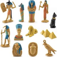 Ensemble de jouets de l'Égypte ancienne, mini kit de fouille de momie égyptienne, kit de creusement de pyramides égyptiennes