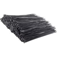 Gocableties - Collier de Serrage en Nylon - 300 mm x 3,6 mm - Noir - Attache Cable Resistant aux UV - Serre-Cables - Lot de 1
