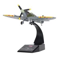 1: 72Nsmodel modèle de chasseur Spitfire de la seconde guerre mondiale, modèle de chasseur en alliage, produit fini