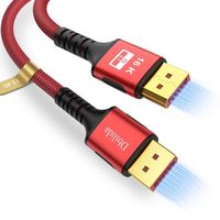 Dbilida Câble DisplayPort 16 K 2.1/2.0 5 m