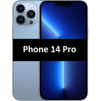 Téléphone factice - PHONEX - iPhone 14 Pro - Couleur : Bleu Océan