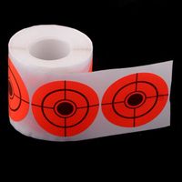 Cibles en papier - UNBRANDED - Cible en papier 250 pièces - Orange - Tir à l'arc - Entraînement au tir