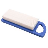 vhbw Filtre à air de rechange bleu, blanc compatible avec Craftsman LT1500 tondeuse à gazon; 18 x 8 x 3,5cm