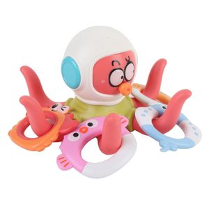 Jeu D’eau Portable Lance-anneaux – Avec Pulvérisation – Jouet Interactif Pour Enfants – PVC 8,5 X 11,5 Cm