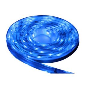 ÉCLAIRAGE SECOURS Lunasea Flexible Strip LED - 5M avec connecteur - Bleu - 12V - LLB-453B-01-05-LUN