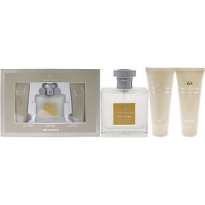 COFFRET CADEAU PARFUM Set De Parfum Homme - Tacchini The Coffret Cadeau 3 Pièces Eau Toilette 100 Gel