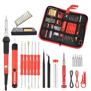 Solder Sucker déssoudée Pompe Outil Kit suppression vide fer à souder Desolver
