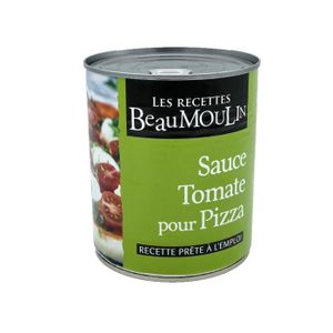 SAUCE PÂTE ET RIZ BeauMoulin - Sauce tomate pour pizza - Boîte 800g