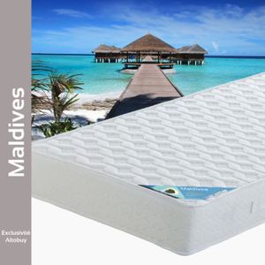 MATELAS Matelas - ALTOBUY - Maldives - Mousse polyuréthane - Anti-acarien - Ferme