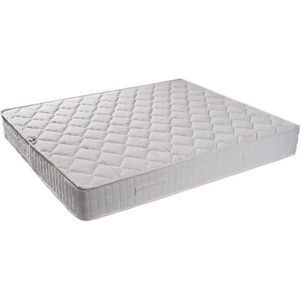 MATELAS Matelas 120x190 - Tissu Ignifugé - Soutien Très Ferme - Mousse Poli Lattex Indéformable - anti feu