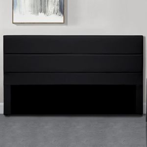 TÊTE DE LIT Tête de lit design Ava - Noir - 160 cm - Contempor