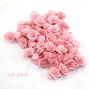 FLEUR ARTIFICIELLE 48pcs - 1 rose - Bouquet de fleurs de camélia arti