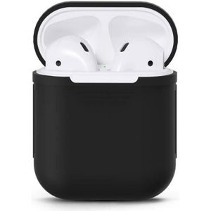 8 in 1 AirPods 2 2019 Cover Coque Silicone Apple AirPods GeeRic Étui Protecteur AirPods Etui AirPods Accessoires Antichoc Anti-Perdu Sangle pour Apple Airpods 2 2019 Violet LED Visible 