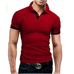 POLO Polo Homme T Shirt Casual Basic Tennis Golf Shirt 