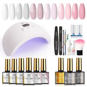 VERNIS A ONGLES RSTYLE Kit Vernis Semi Permanent Complet 36W Lampe