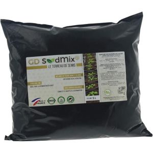 TERREAU - SABLE Seedmix - terreau de semis en sac de 5 litres - Guano Diffusion367