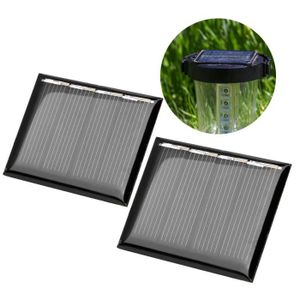 KIT PHOTOVOLTAIQUE VGEBY Carte de panneau solaire Panneau de panneau solaire, cellule de panneau solaire portative de 2 pièces / sport outillage