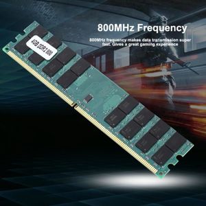 MÉMOIRE RAM RAM DDR2 Module de Mémoire DDR2 4GB 800 MHz Transm