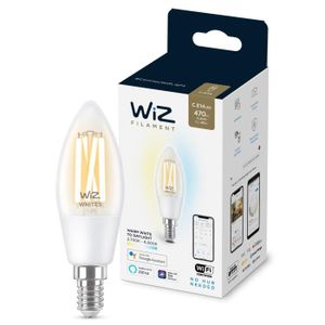 AMPOULE INTELLIGENTE WiZ Ampoule connectée flamme Blanc variable E14 40W